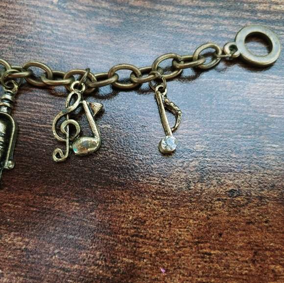 🦚HOLD! NWOT, Charms bracelet / bracelet à breloques - Picture 5 of 7